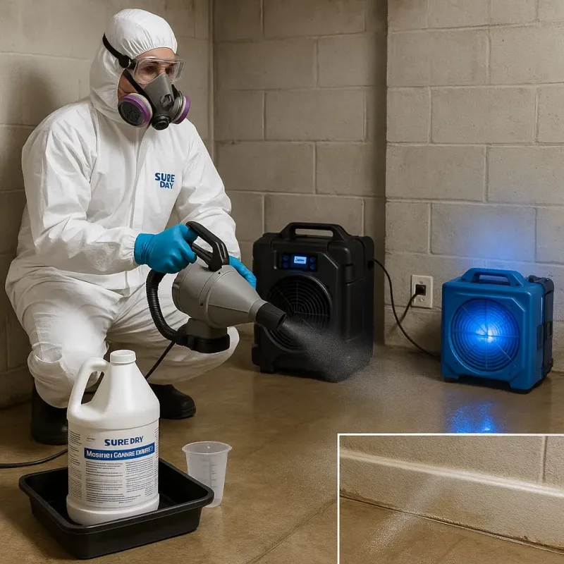 Sanitization and Odor Removal process in Lula, GA